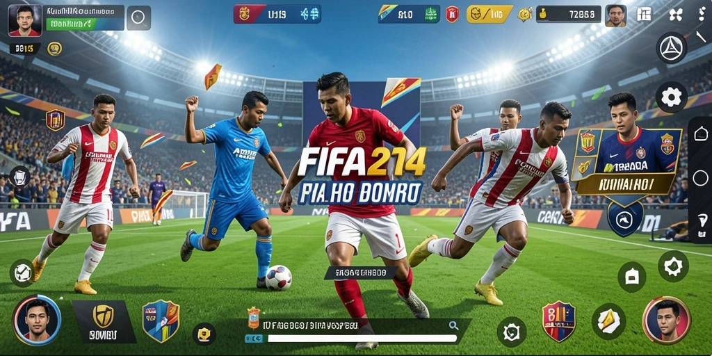 Tampilan gameplay <strong>FIFA234</strong> yang seru dan menantang pada Domino.