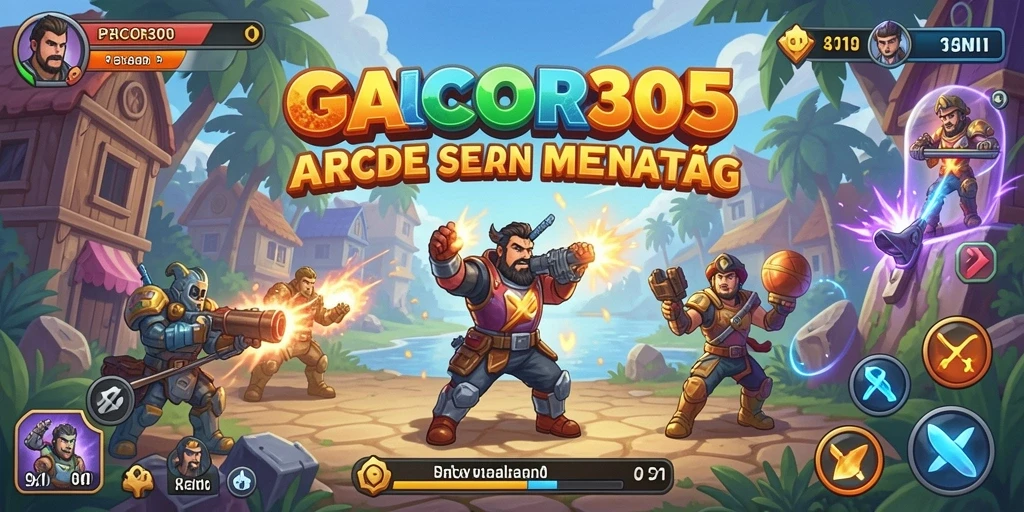 Gameplay GACOR305 yang seru dan menantang dengan grafis menawan.