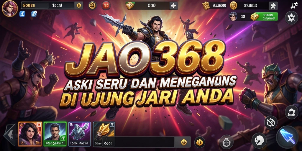 Menampilkan gameplay seru dan mendebarkan dari JAGO368.