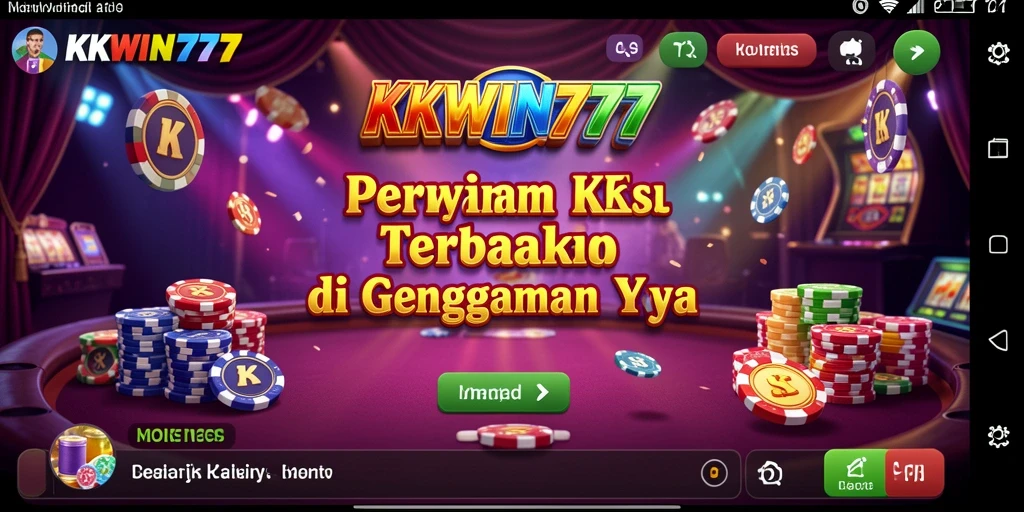Tampilan menarik dari gameplay Kasino yang seru di KKWIN777.